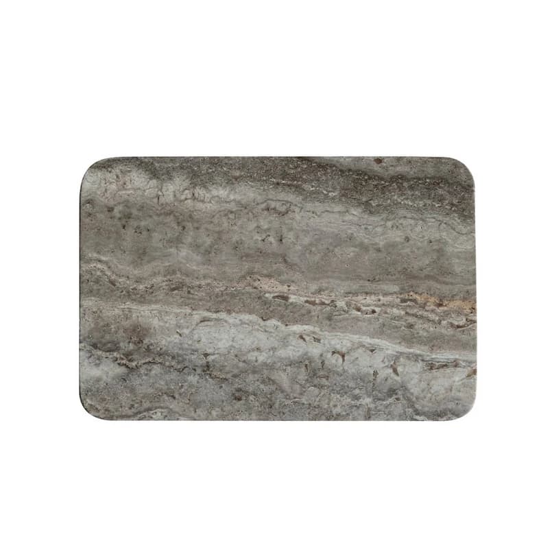 101 COPENHAGEN - Enkei-tarjotin Mini Earth Travertin hopea – 101 COPENHAGEN