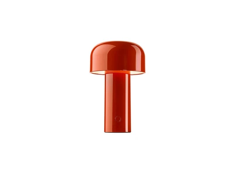 FLOS - Bellhop Portable Pöytävalaisin Brick Red – FLOS
