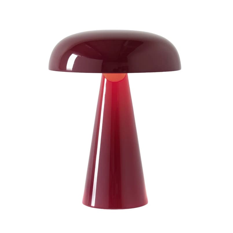 &Tradition - Como SC53 Kannettava pöytävalaisin Punaruskea – &Tradition