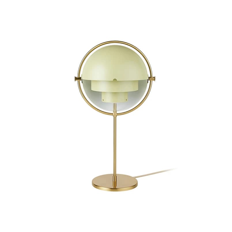 GUBI - Multi-Lite Pöytävalaisin Brass/Desert Sage – GUBI