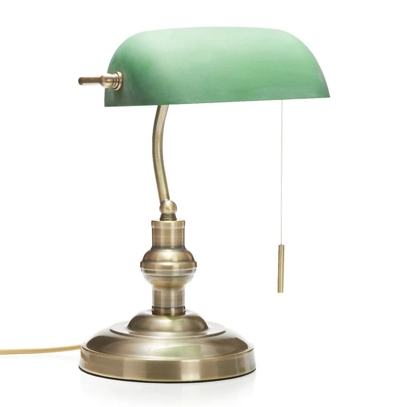 Lindby - Milenka Pöytävalaisin Brass/Green – Lindby