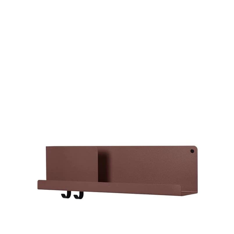 Muuto - Folded Shelves 63x16,5 Deep Red – Muuto