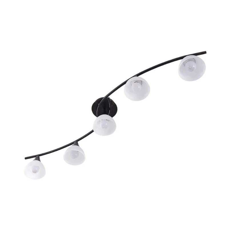 Lindby - Della 5 Kattovalaisin Black/Opal – Lindby