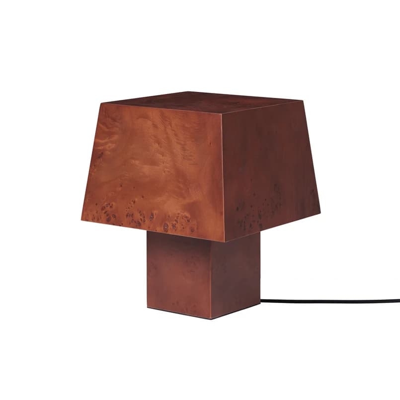 ferm LIVING - Burl pöytävalaisin, FSC-sertifioitu burl-puu, korkeus 33 cm – ferm LIVING