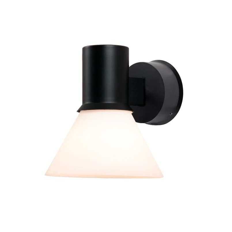 Anglepoise - Type 80 W4 seinälamppu, musta/opaalivalkoinen/matta – Anglepoise