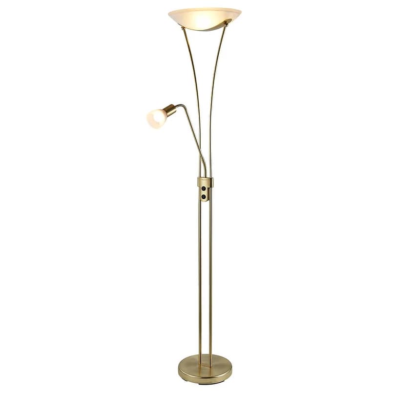Lindby - Felicia Lattiavalaisin Brass/White – Lindby