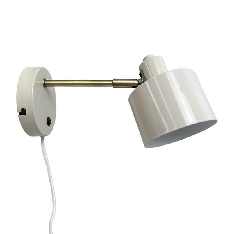 Dyberg Larsen - Ocean Seinävalaisin Beige/Brass – Dyberg Larsen