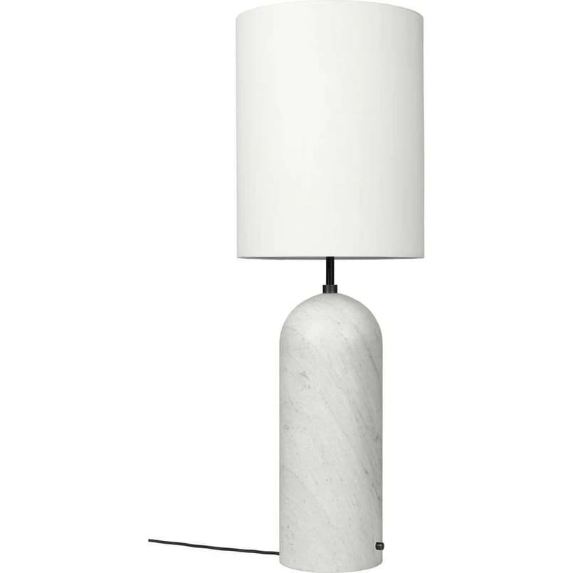 GUBI - Gravity XL High Lattiavalaisin White Marble/White – GUBI