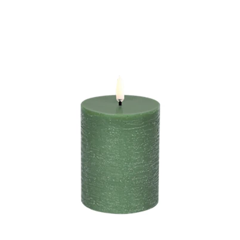 Uyuni Lighting - LED-kynttilä. 7,8 cm, oliivinvihreä – Uyuni Lighting