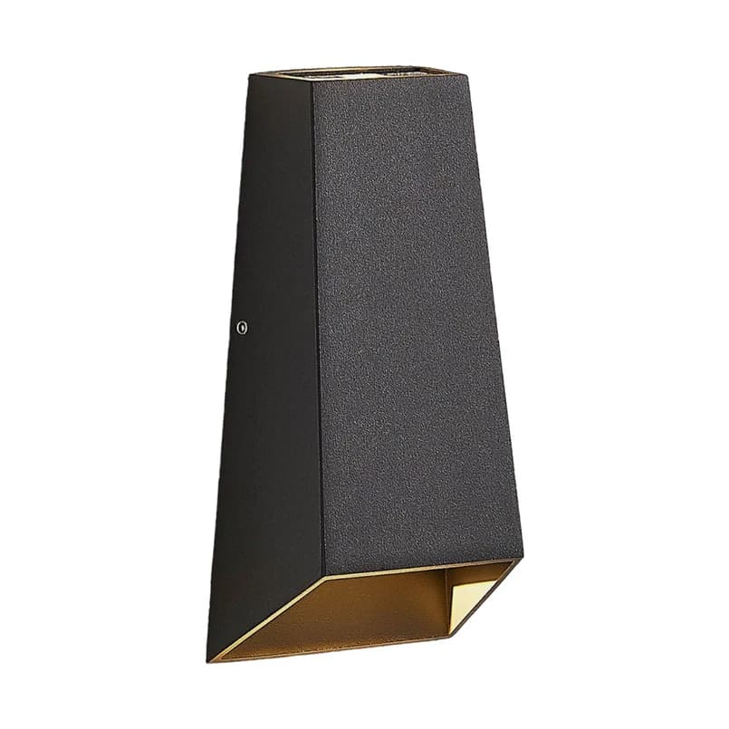 Lucande - Dagur LED Up/Down Ulko Seinävalaisin Dark Grey – Lucande