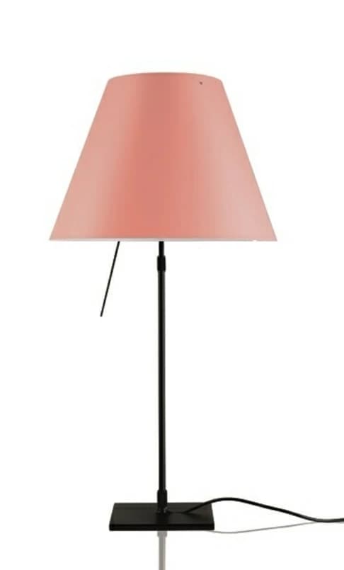 Luceplan - Costanza Pöytävalaisin w/Himmennin Musta/Edgy Pink – Luceplan