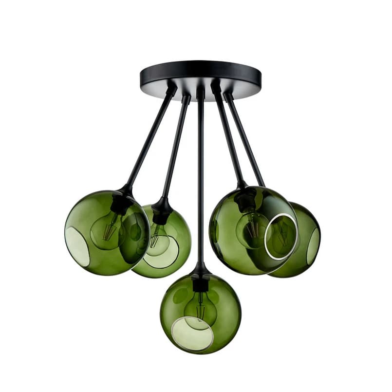 DESIGN BY US - Ballroom Molecule riippuvalaisin, musta/armeijanvihreä – – DESIGN BY US