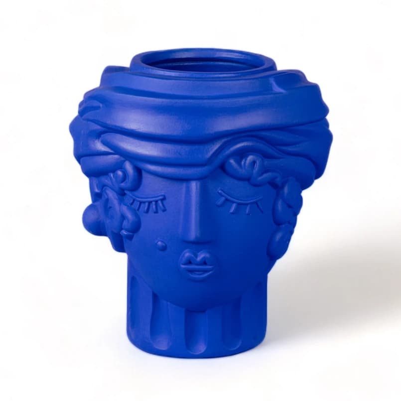 SELETTI - Magna Graecia Women Vase Sininen – SELETTI