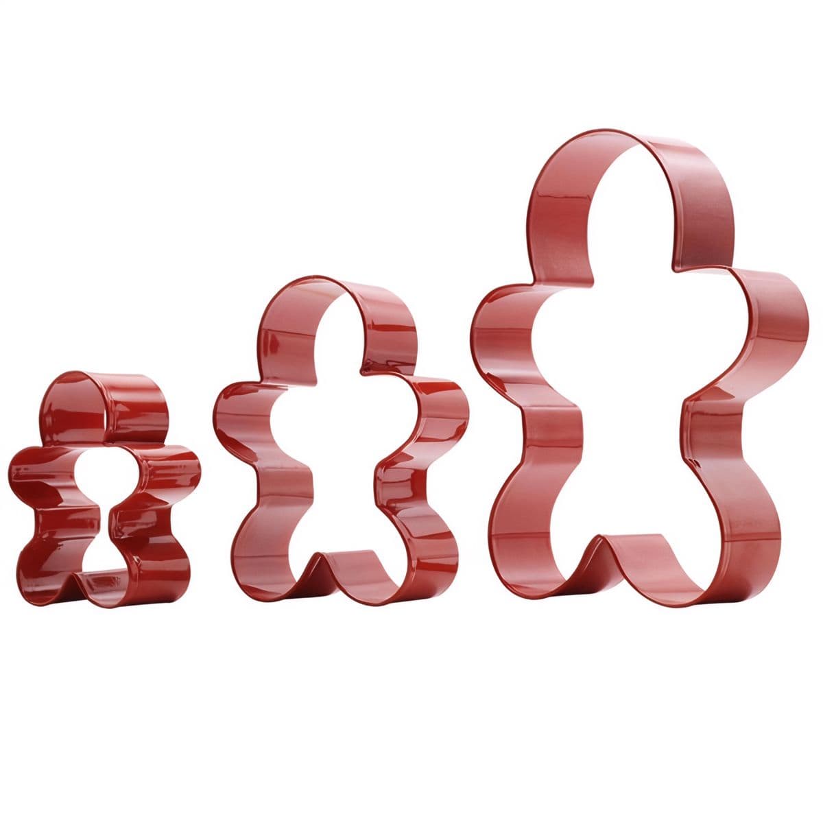 Muottisetti - piparkakku-ukko, 6 cm / 8,5 cm / 12 cm, 3 kpl – PME