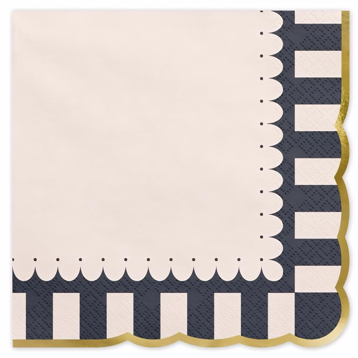 Lautasliinat - Seittikuvio, 33x33 cm, 12 kpl – PartyDeco