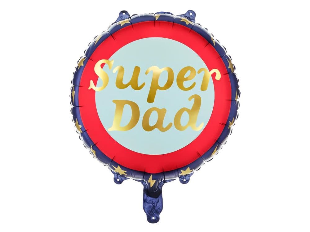 Foliopallo - Super Dad, 35 cm – PartyDeco