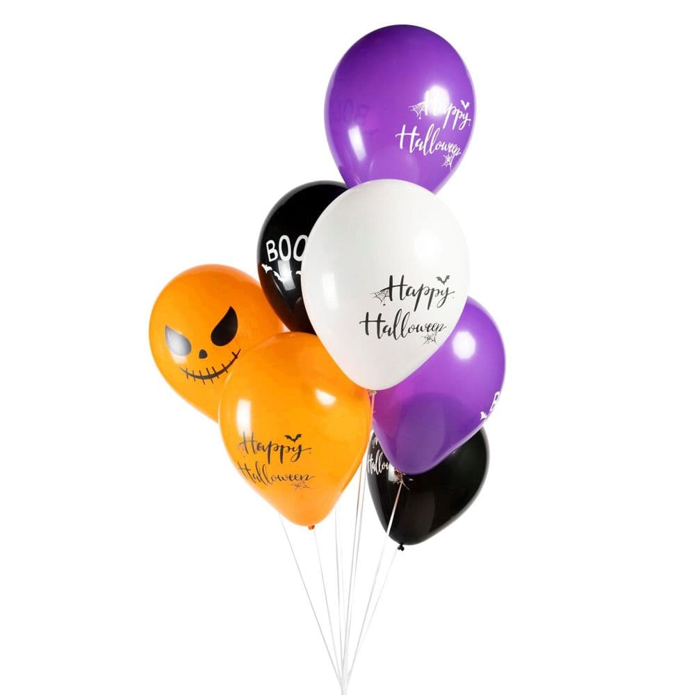 Ilmapallot - Halloween Mix, 30cm, 8kpl