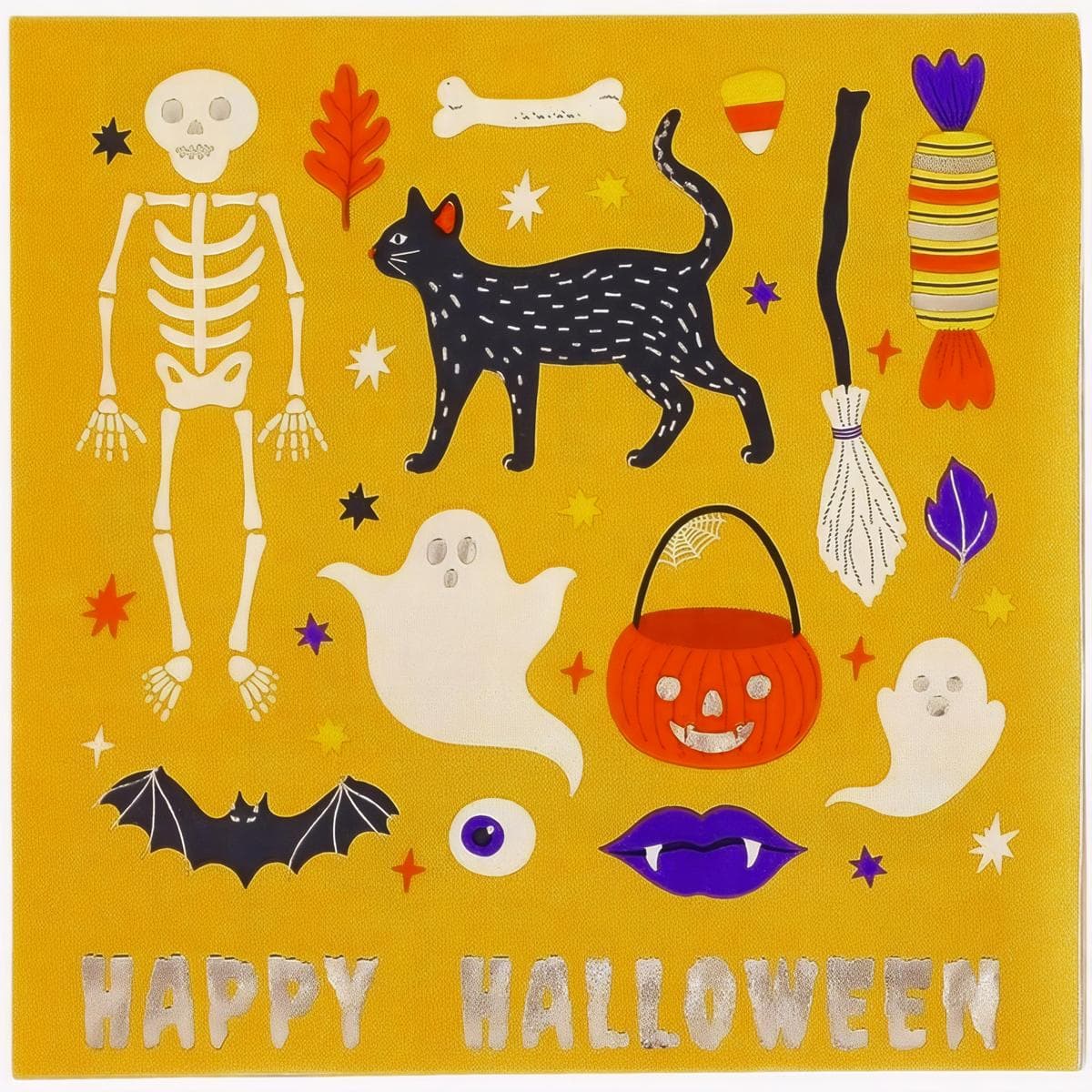 Lautasliinat - Happy Haunting Friends, 16 kpl