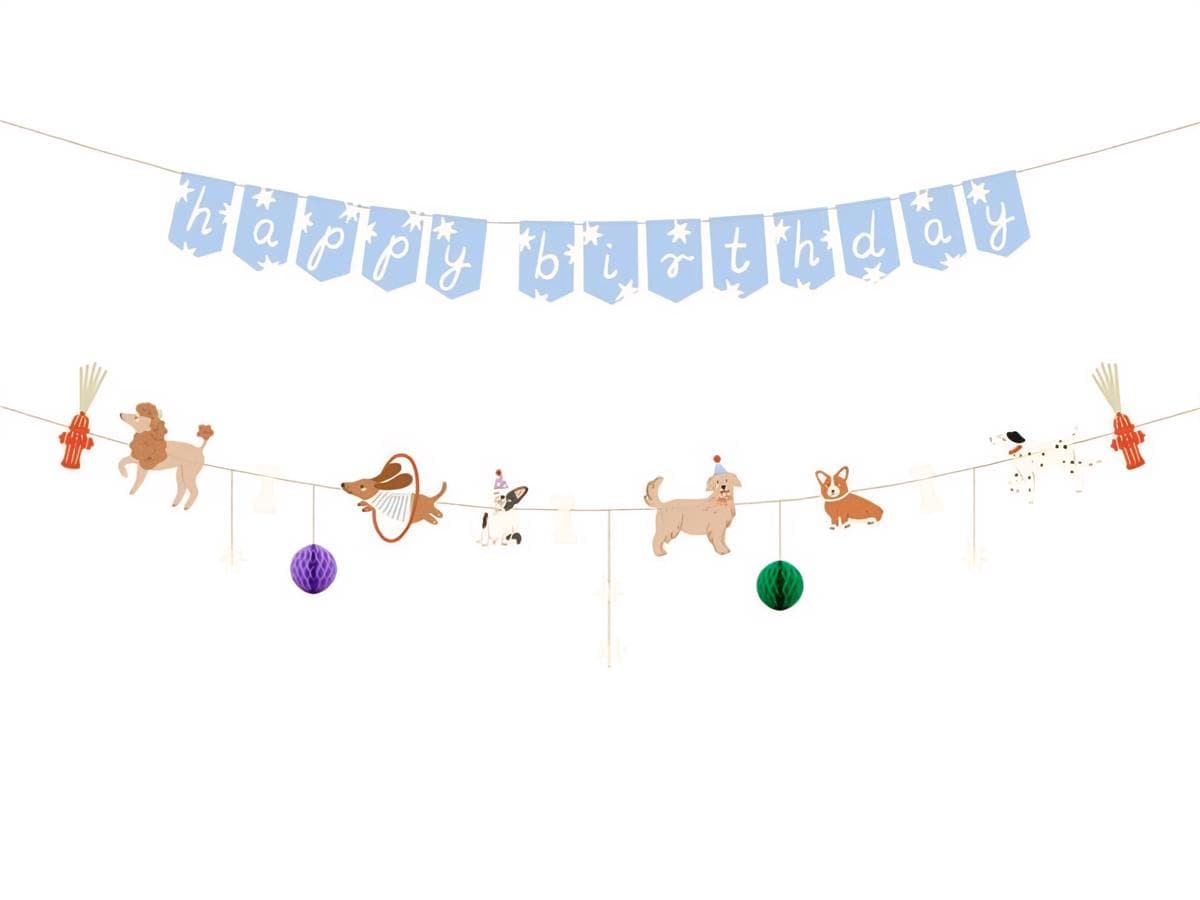Banneri - Koirat, 210 cm – PartyDeco