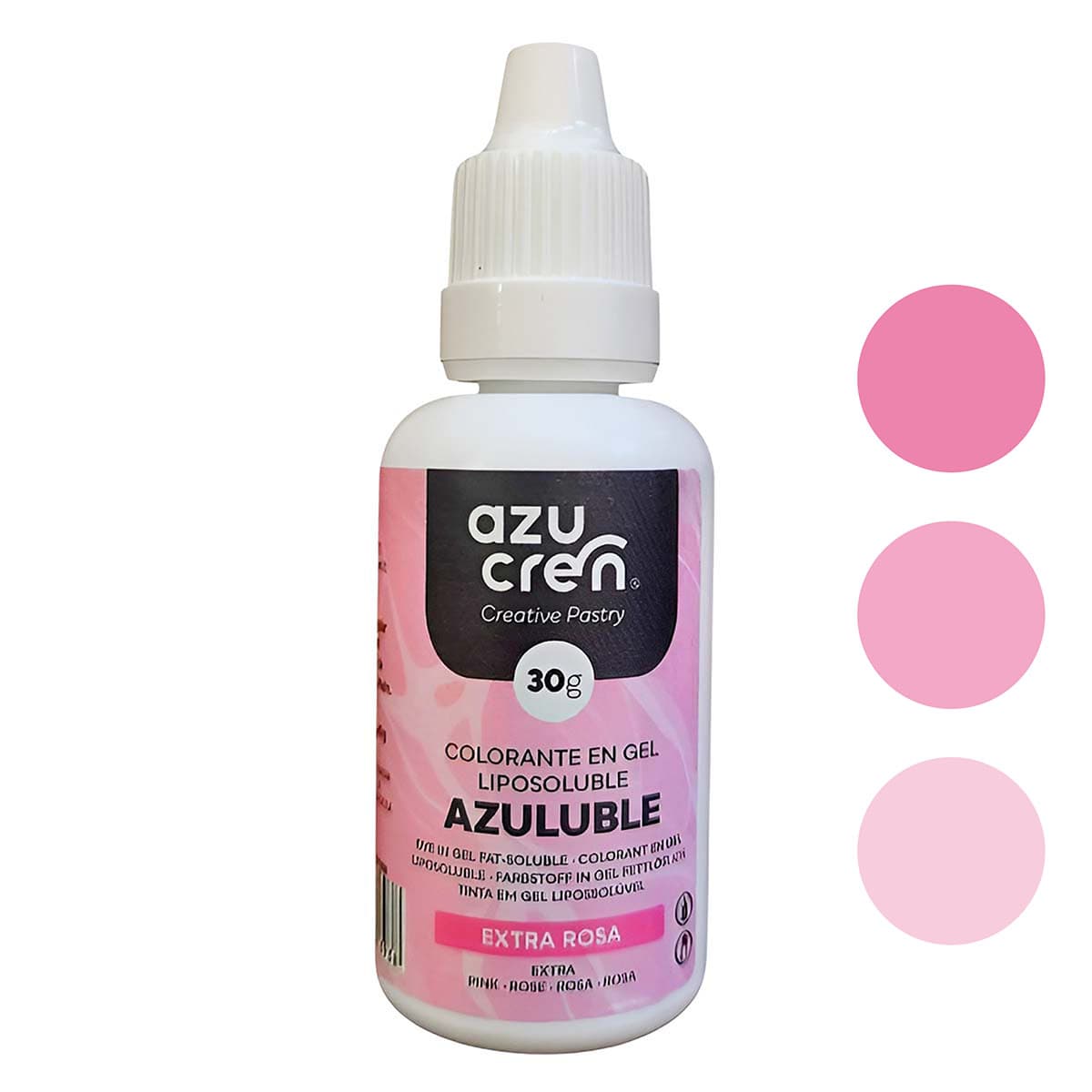 Öljypohjainen Elintarvikeväri - Extra Vaaleanpunainen, 30 ml Azucren – Azucren