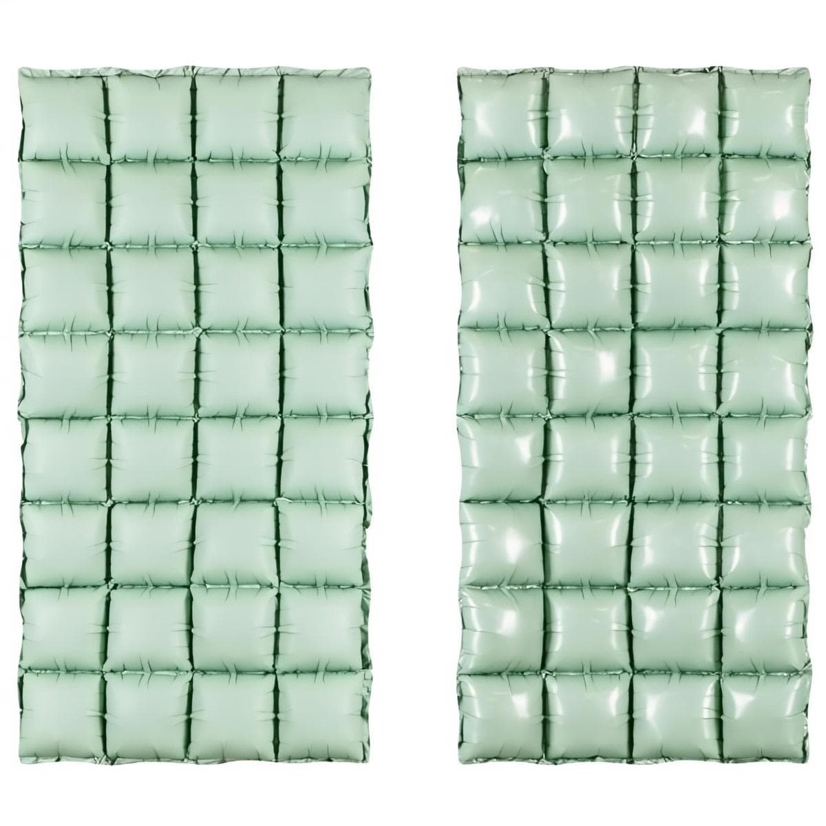 Foliopalloverho - Salvianvihreä ombre, 72x143 cm, 1 kpl