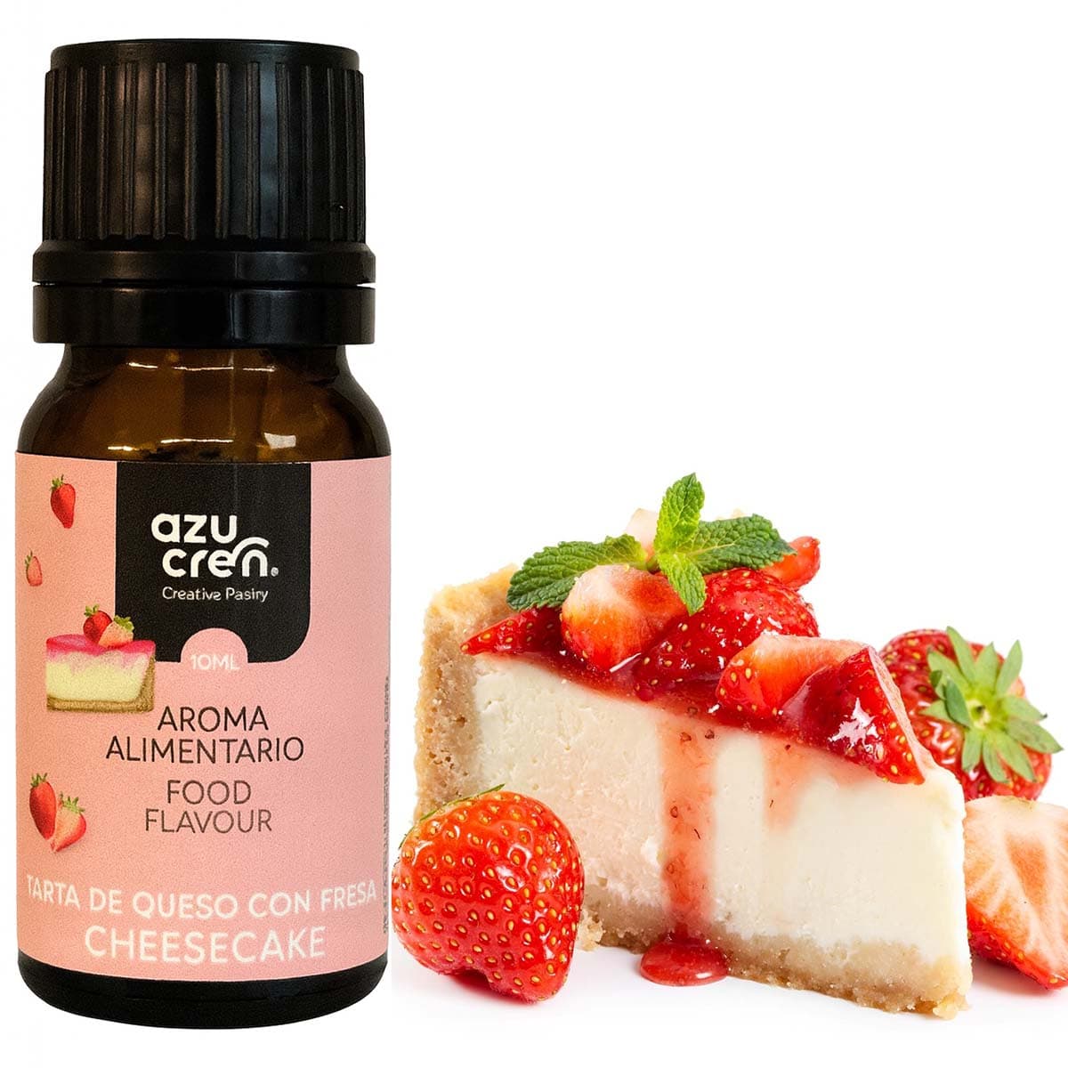 Makuaromi - Mansikkajuustokakku, 10 ml – Azucren