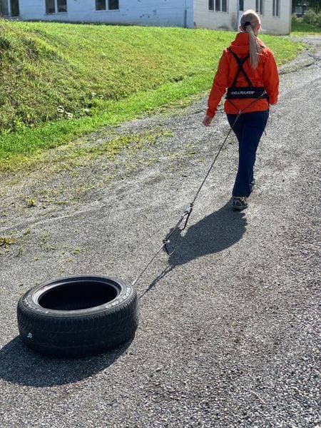 Fjellpulken Rope For Pulling ahkion vetoköysi – Fjellpulken