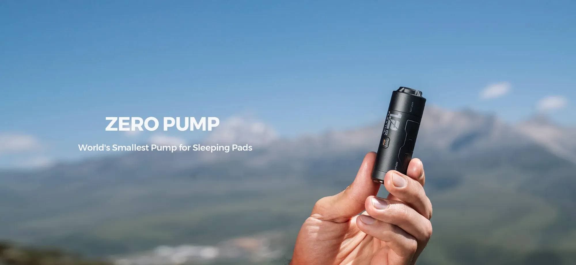 Flextail Zero Pump makuualustalle – Flextail