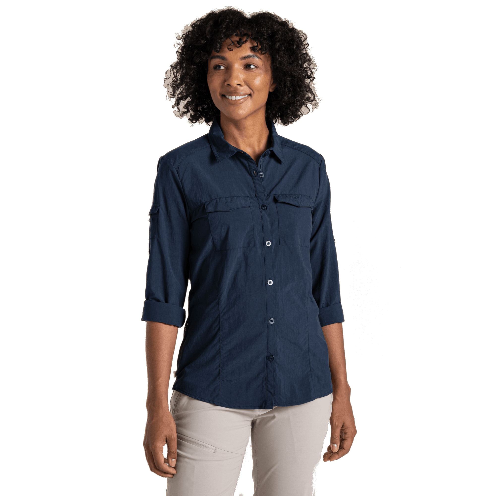Craghoppers Women's Nosilife Adventure Long Sleeve III Shirt naisten kauluspaita – Craghoppers