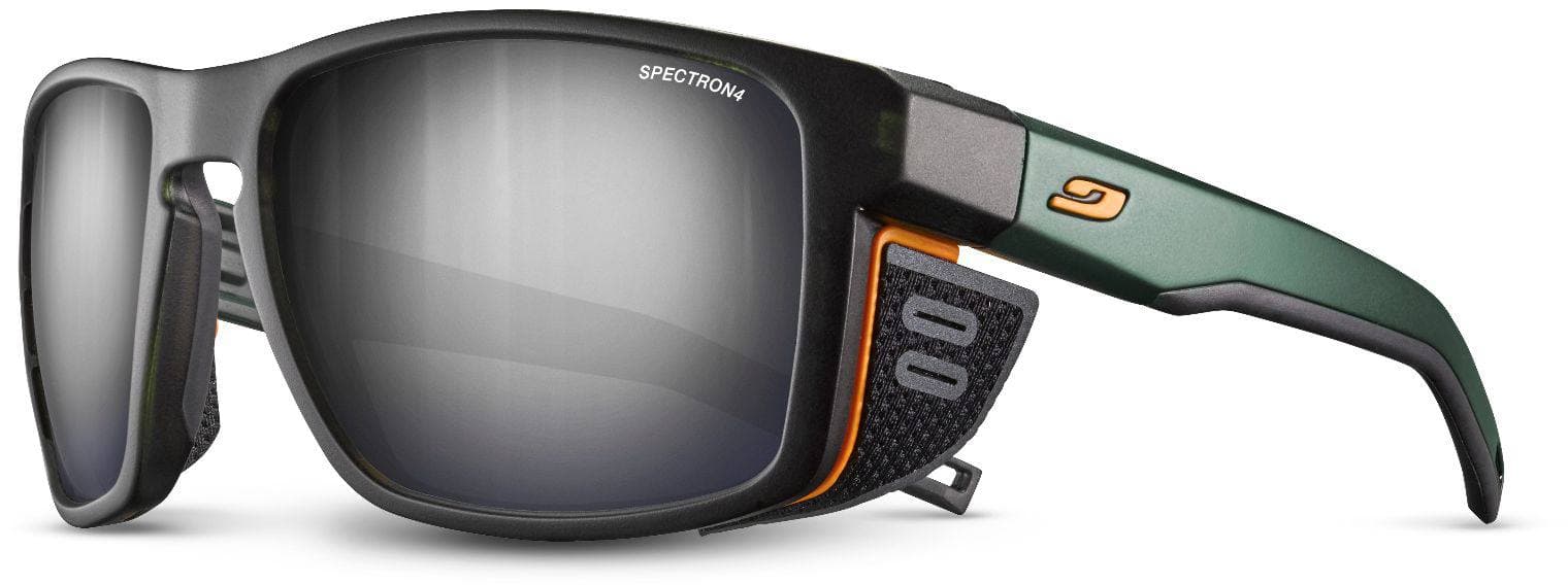 Julbo Shield Translucent Dark Green / Orange aurinkolasit – Julbo