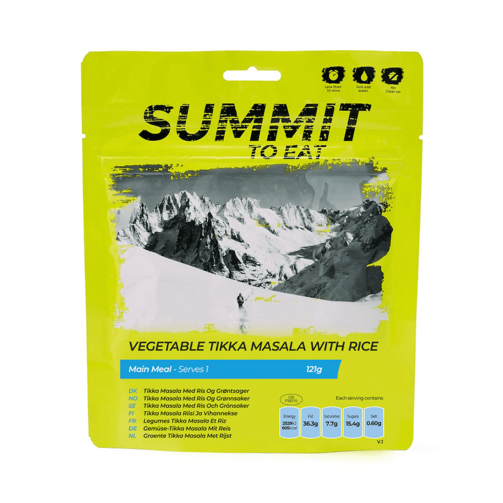 Summit To Eat Vegetable Tikka Masala With Rice retkiruoka – Summit To Eat