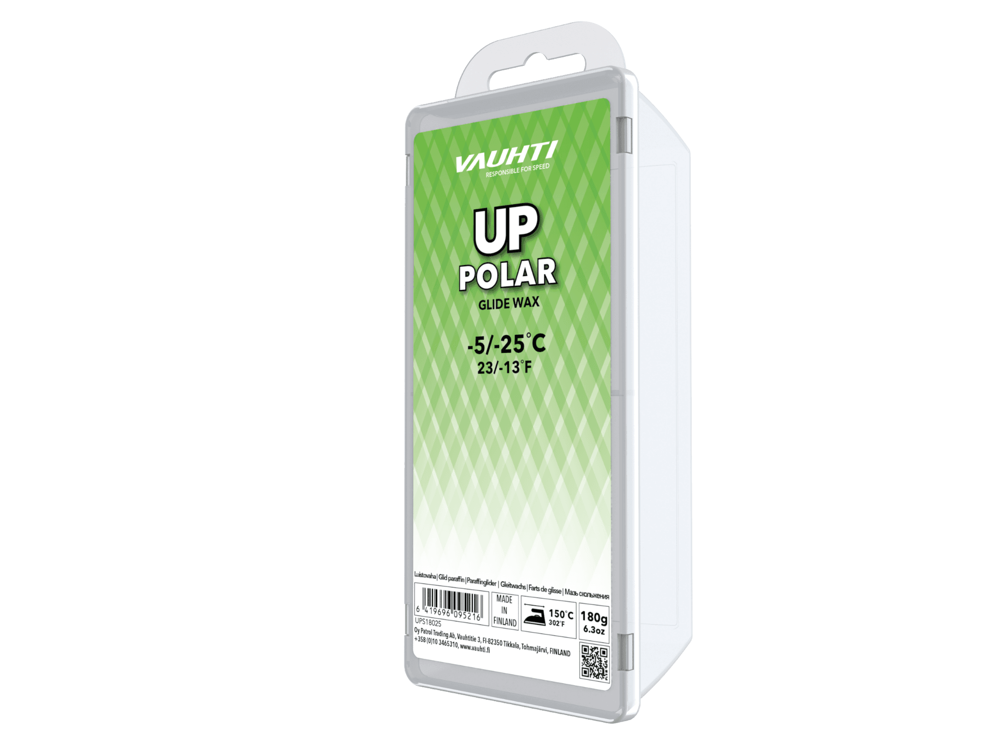 Vauhti UP Polar 180g Vihreä luistovoide – Vauhti