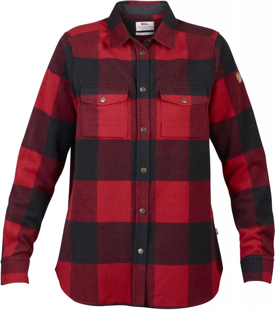 Fjällräven Canada Shirt LS Women naisten flanellipaita – Fjällräven