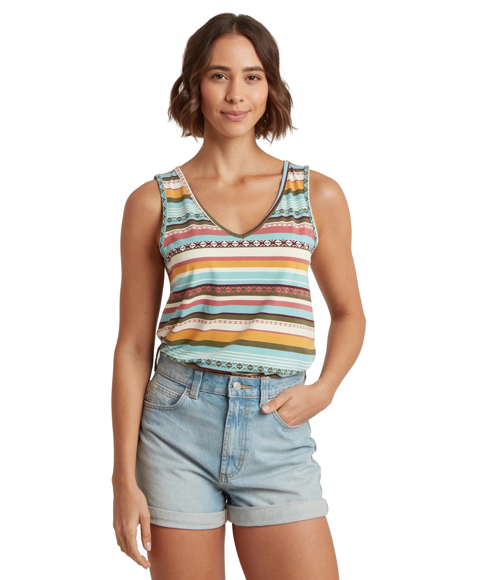 Sherpa Women's Neha V-Neck Tank Top , naisten toppi – Sherpa