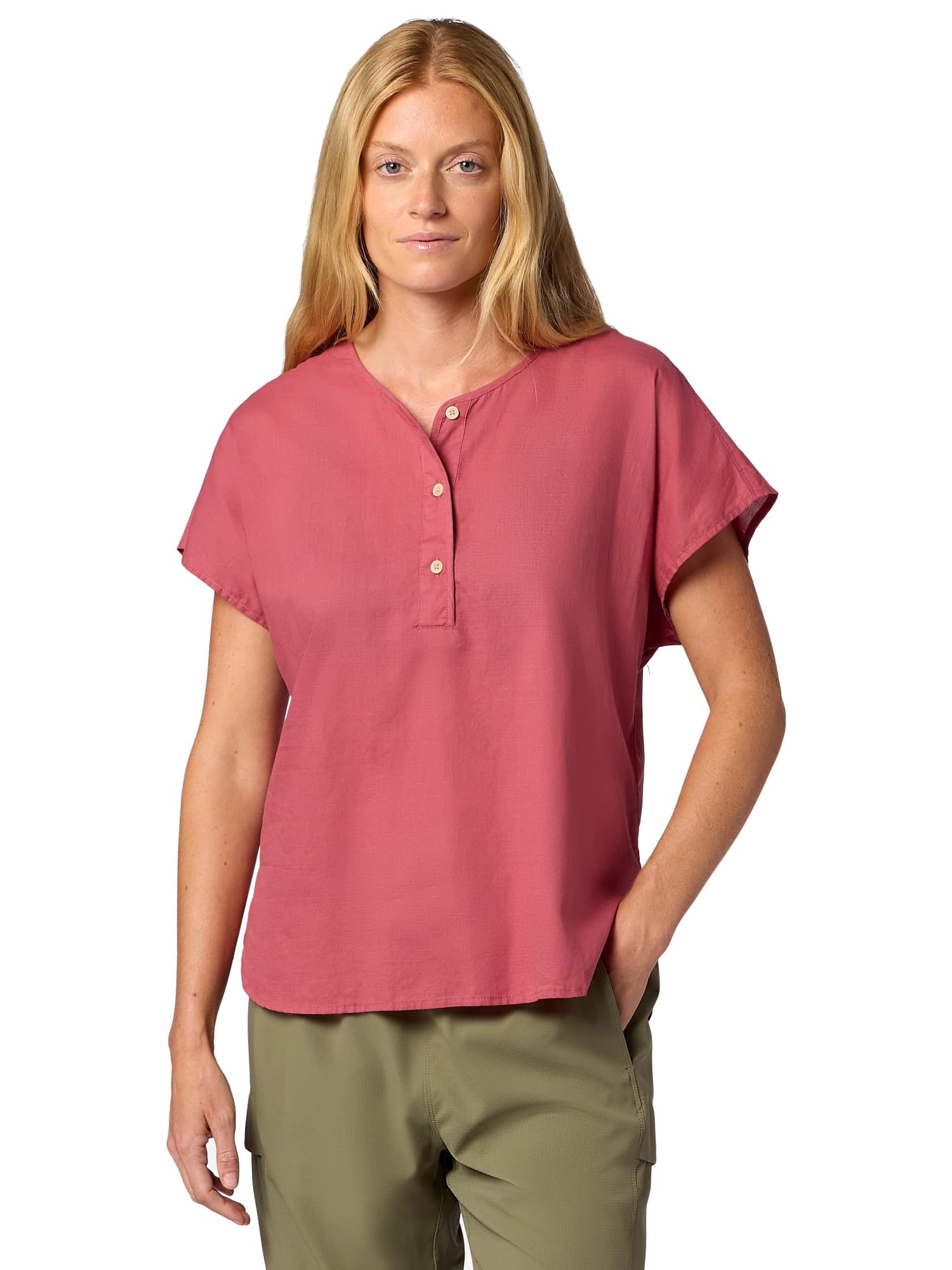 Marmot Women's Rhea Henley Short Sleeve naisten t-paita – Marmot