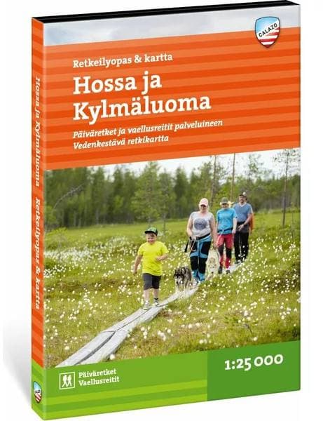 Calazo Hossa Retkeilyopas ja kartta retkeilykartta opas – Calazo