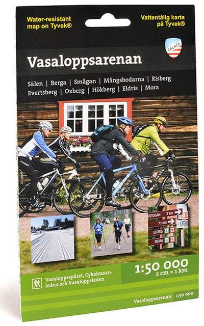 Calazo Vasaloppsarenan Tyvek retkeilykartta – Calazo