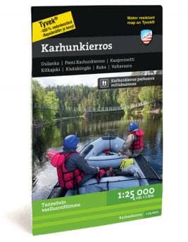 Calazo Karhunkierros Tyvek suomi-retkeilykartta – Calazo