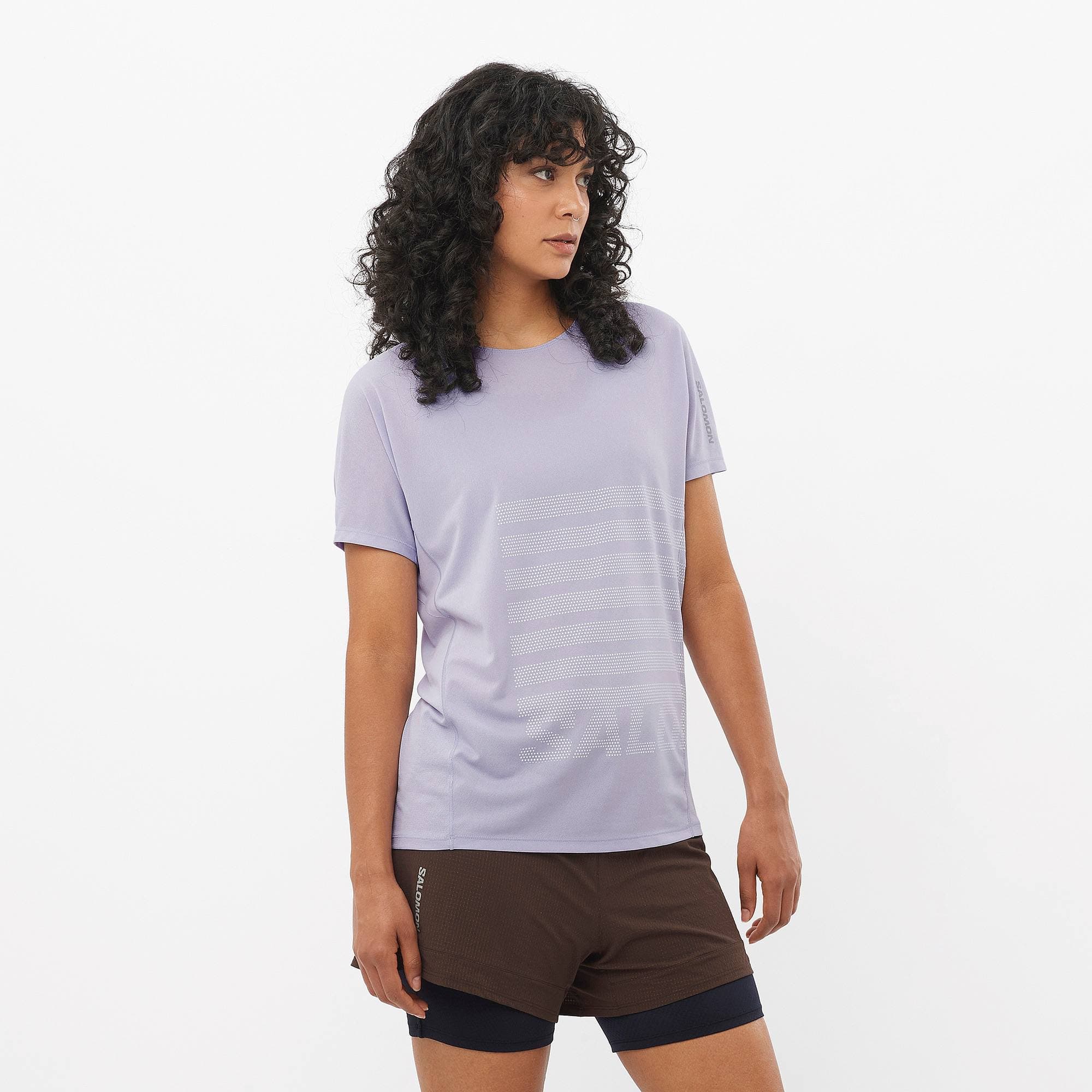Salomon Women's Sense Aero Graphics Tee naisten t-paita – Salomon