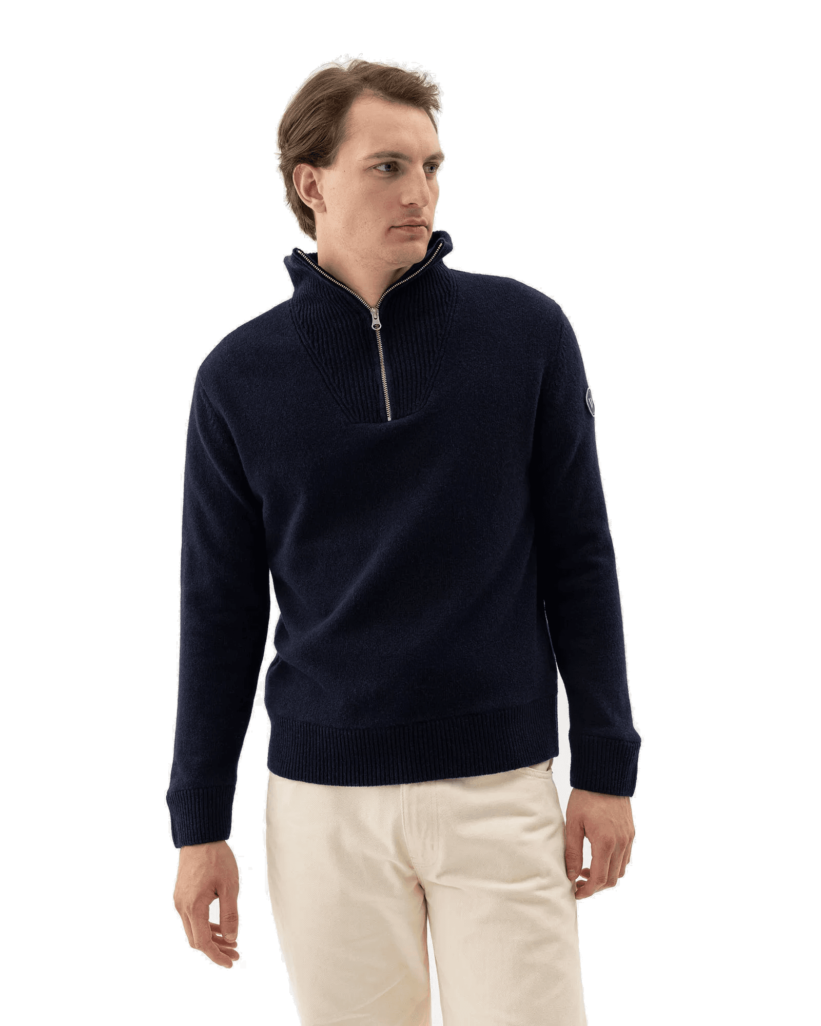 Holebrook Men's Bosse T-neck Windproof miesten tuulenpitävä villapaita – Holebrook