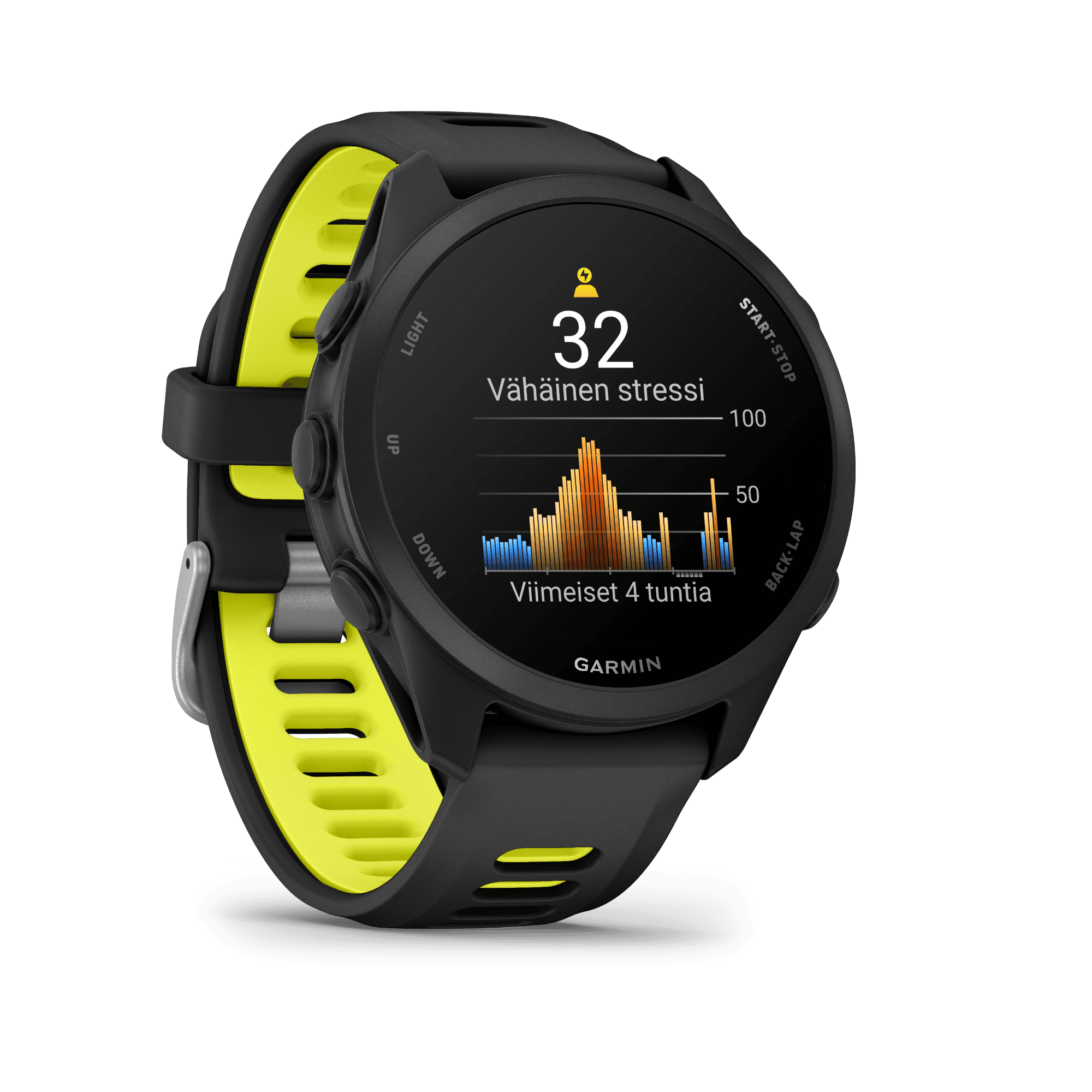 Garmin Forerunner 170 Black/amp Yellow urheilukello – Garmin