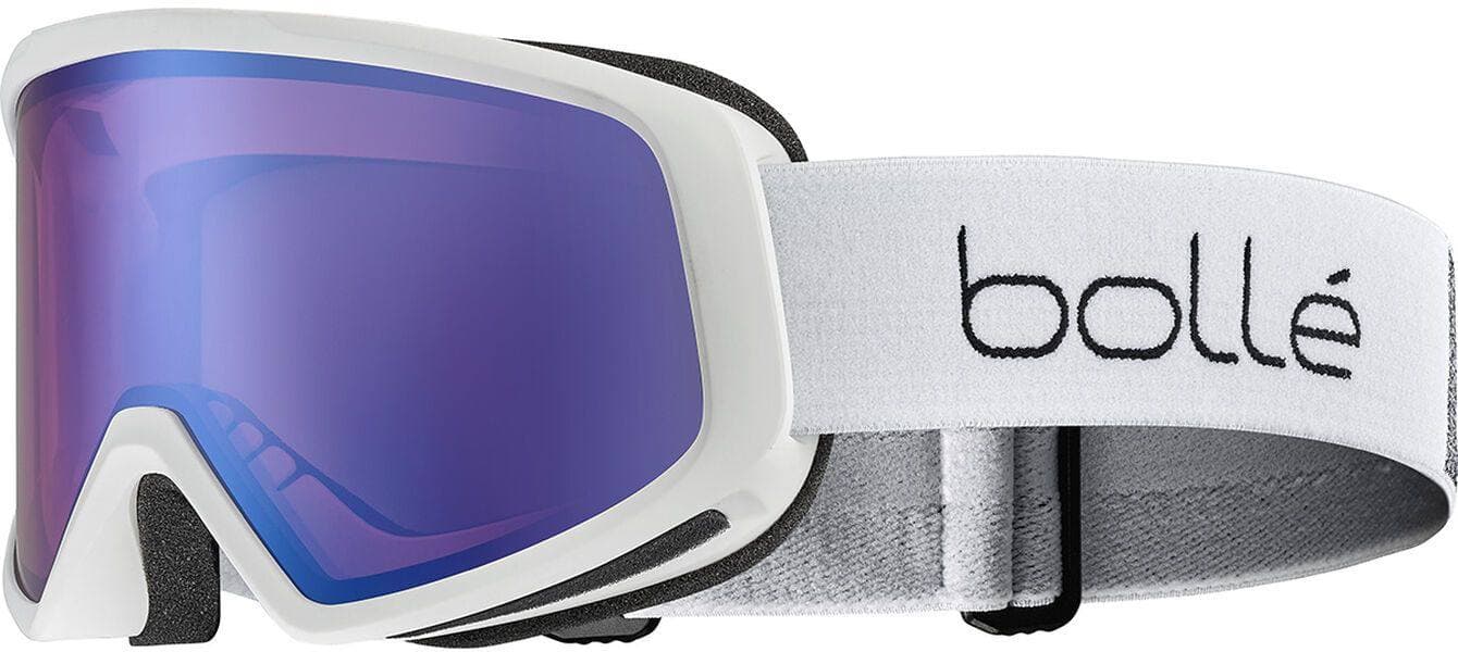 Bollé Bedrock Plus White Matte Azure laskettelulasi – Bollé
