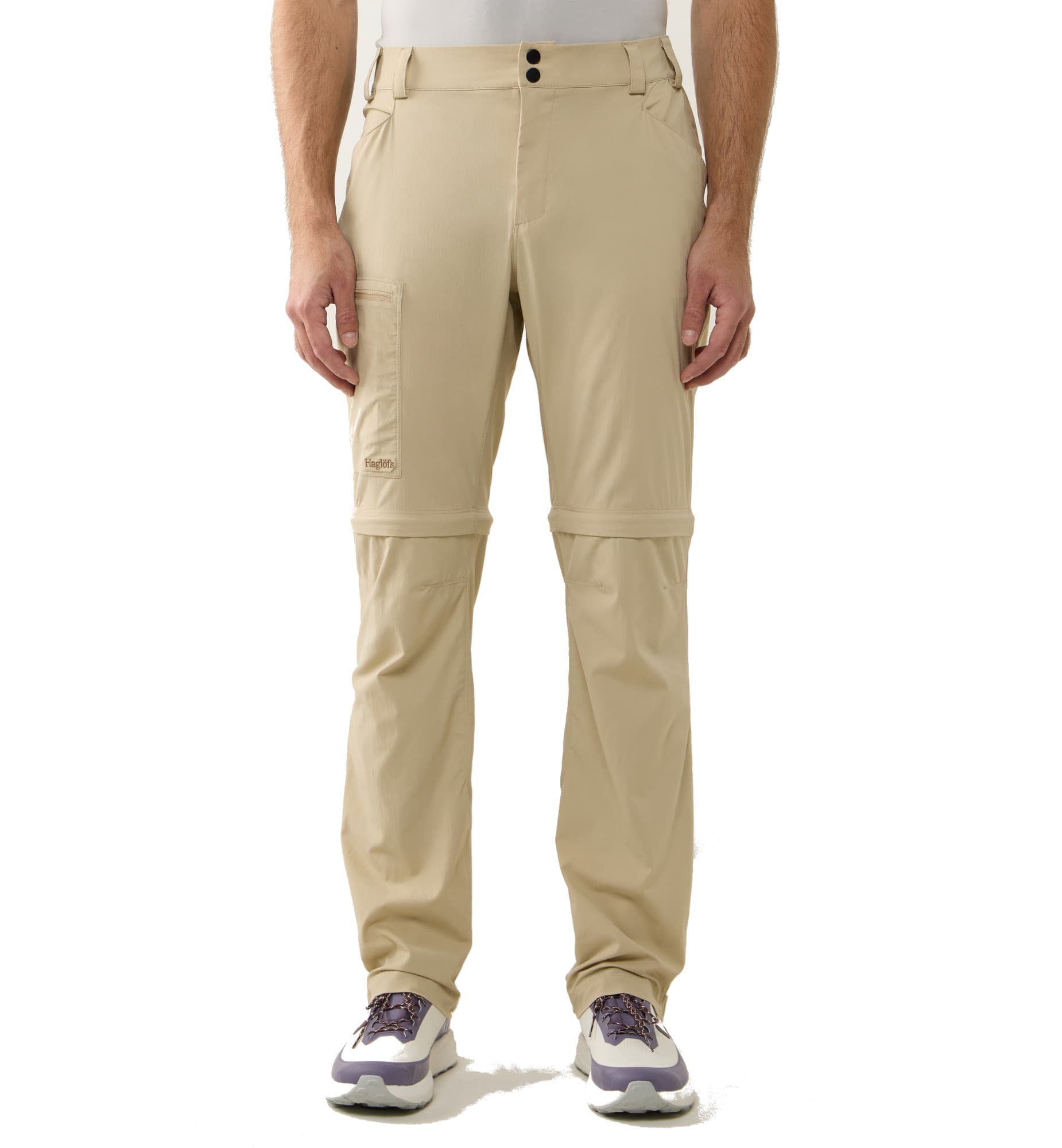 Haglöfs Men's Lite Standard Zipoff II Pant miesten vaellushousut ja retkeilyhousut – Haglöfs
