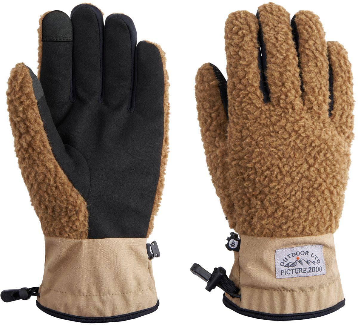 Picture Organic Clothing Chaku Sherpa Gloves aikuisten hanskat – Picture Organic Clothing