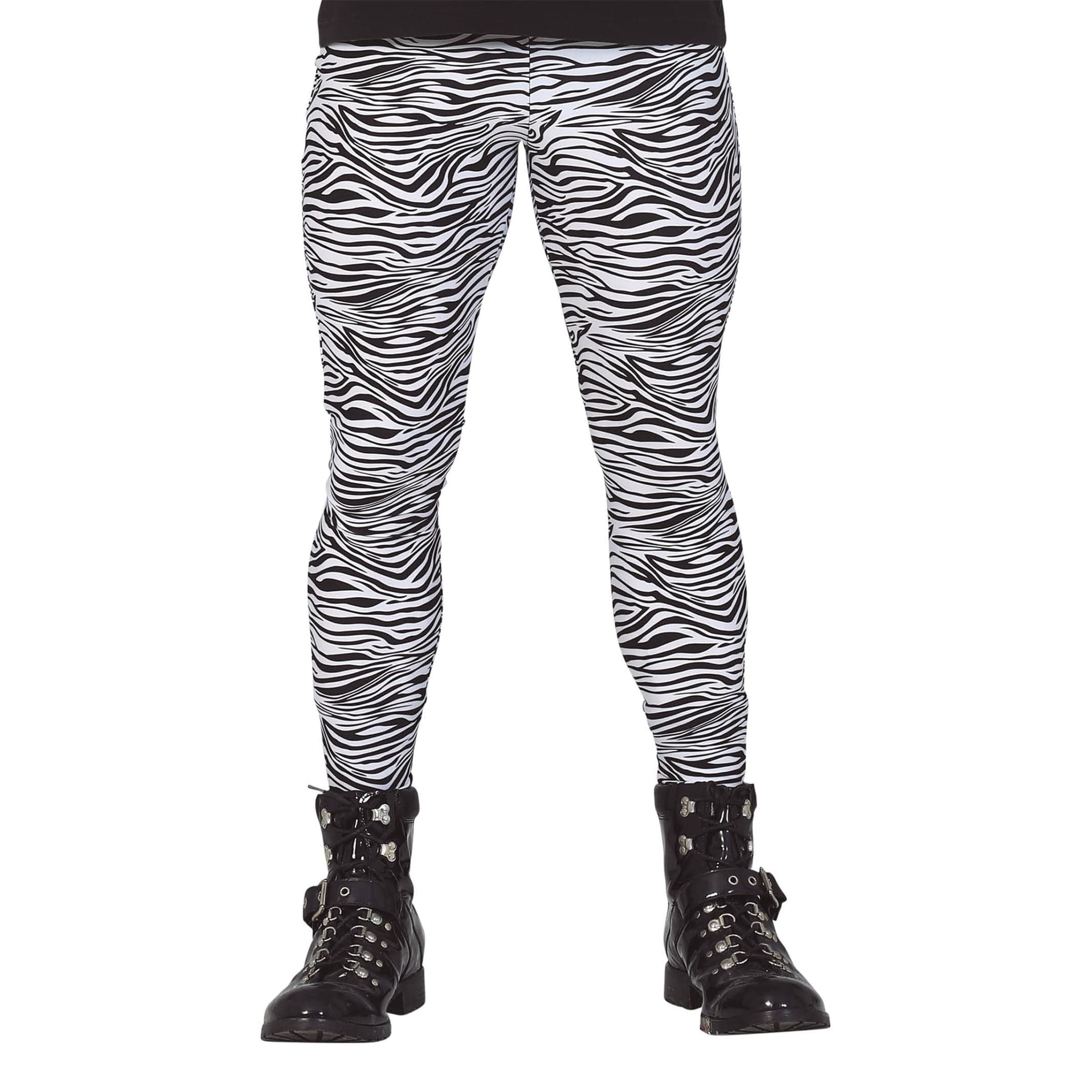 Miesten 80-luvun Seeprakuvioiset Leggingsit - Medium – Fiestas Guirca