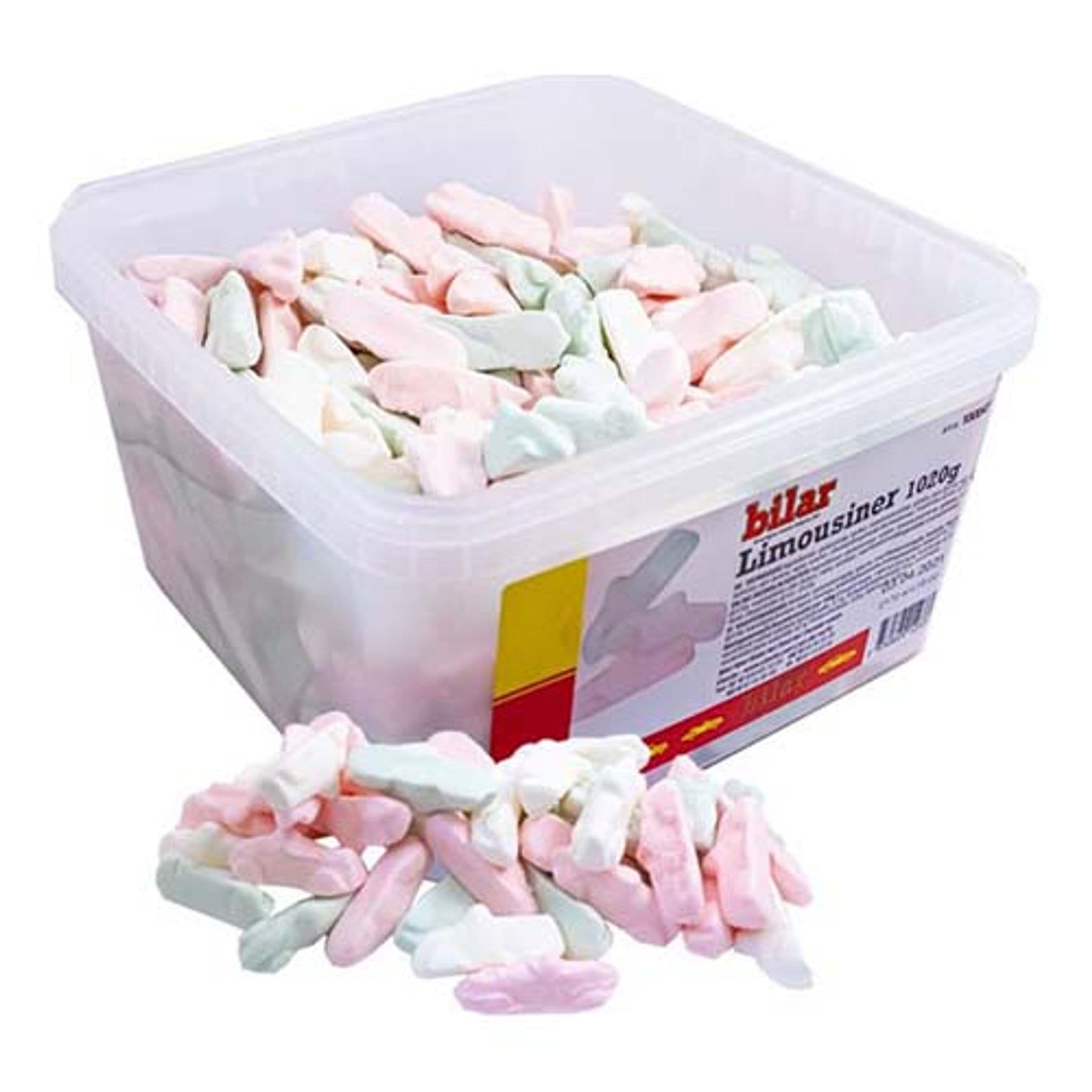 Ahlgrens Limusiinit Suurpakkaus - 1,02 kg – ERT Godis Bulk