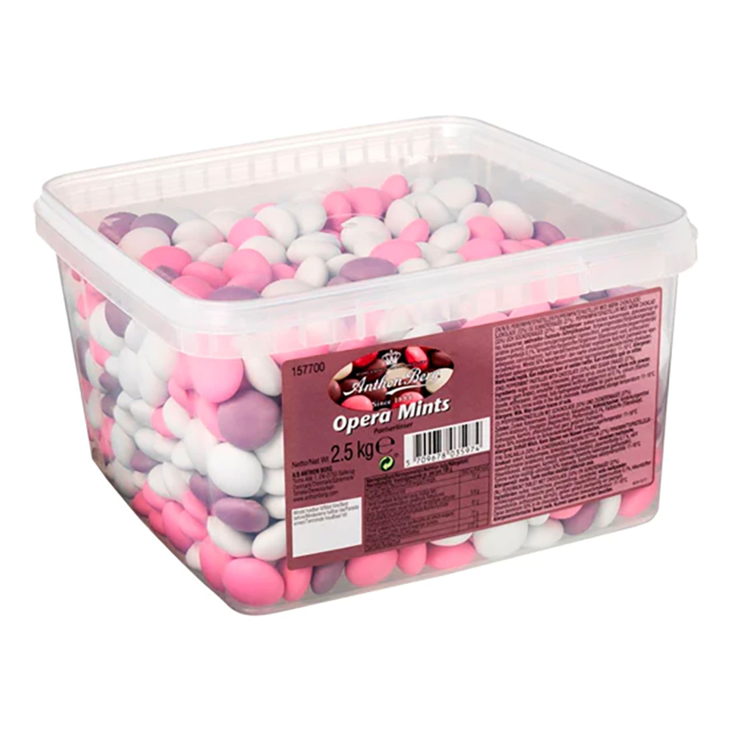Anthon Berg Opera Mints Suurpakkaus - 2,5 kg – ERT Godis Bulk