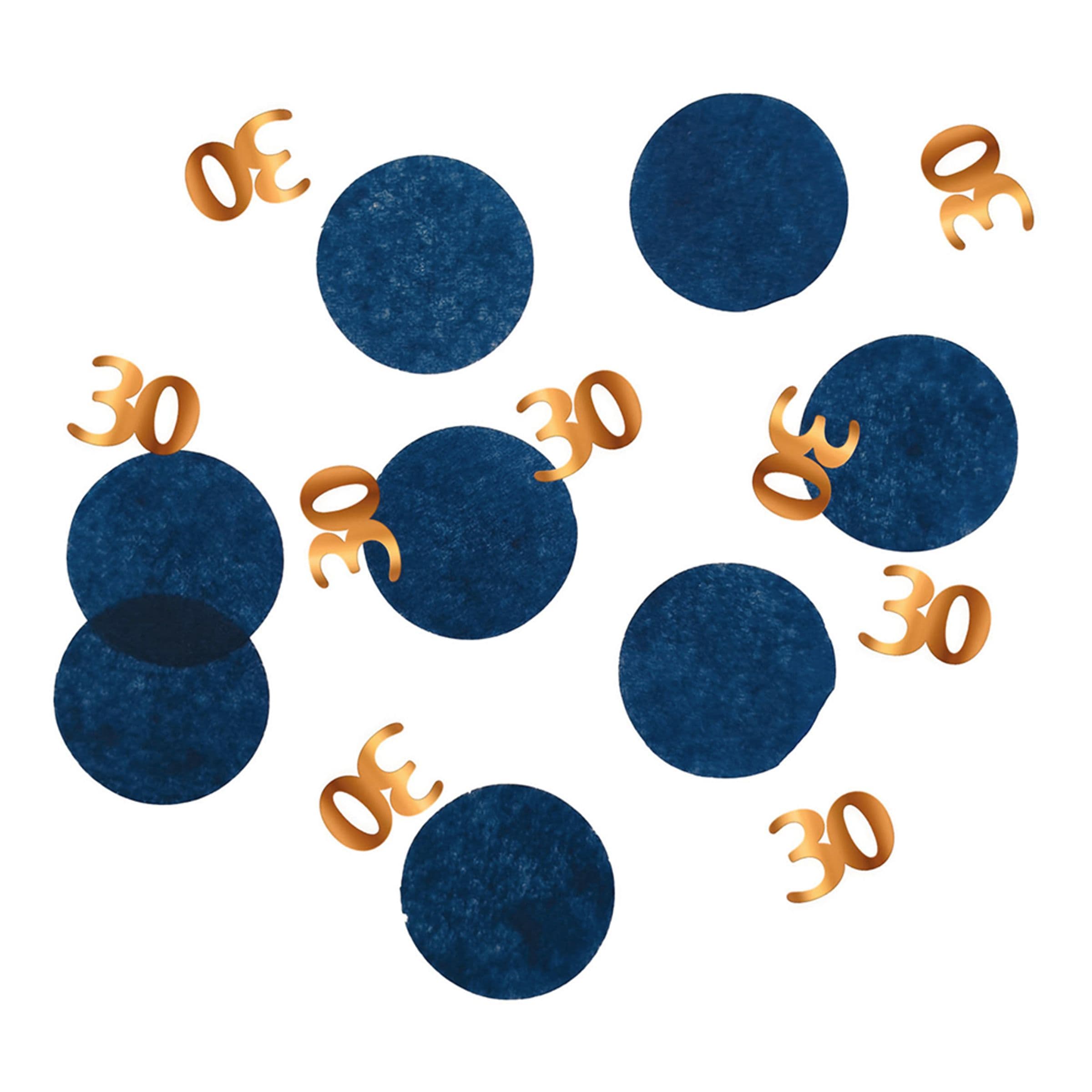 Pöytäkonfetti Happy 30th True Blue - 25 grammaa – Folat