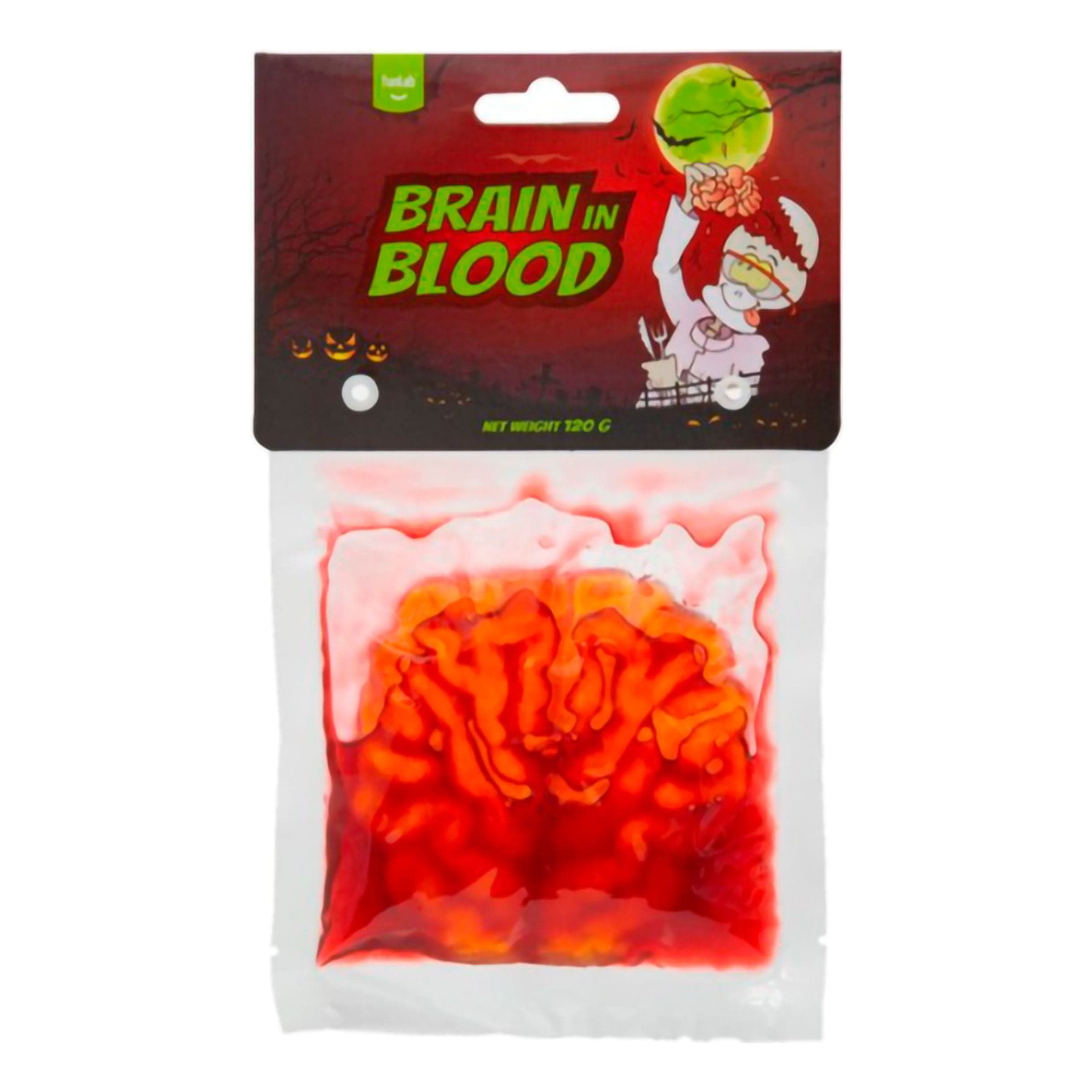 Brain in Blood Halloweenkarkit - 120 g – ERT Godis Singel