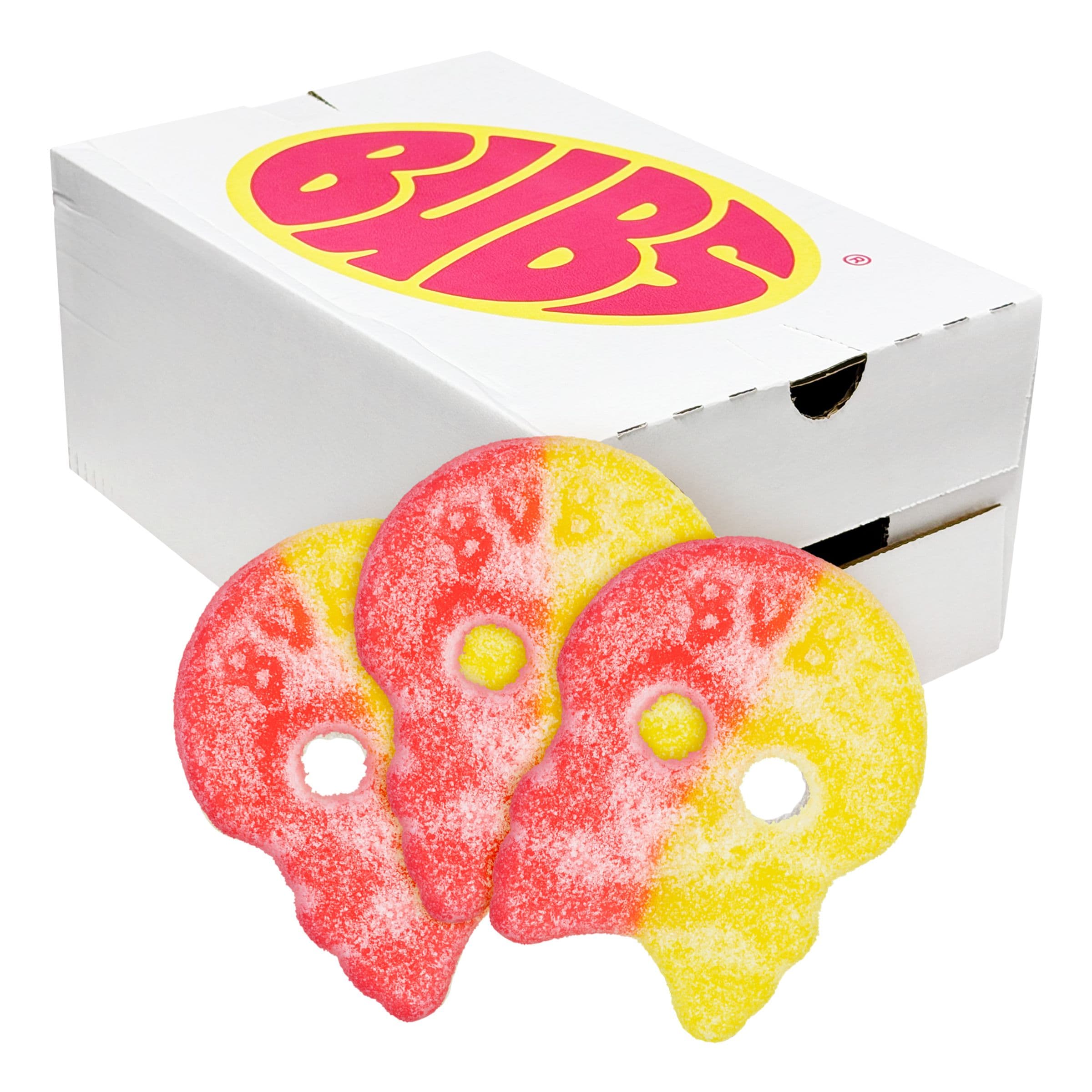 BUBS Lemon Raspberry Skalle Suurpakkaus - 3,2 kg – ERT Godis Bulk